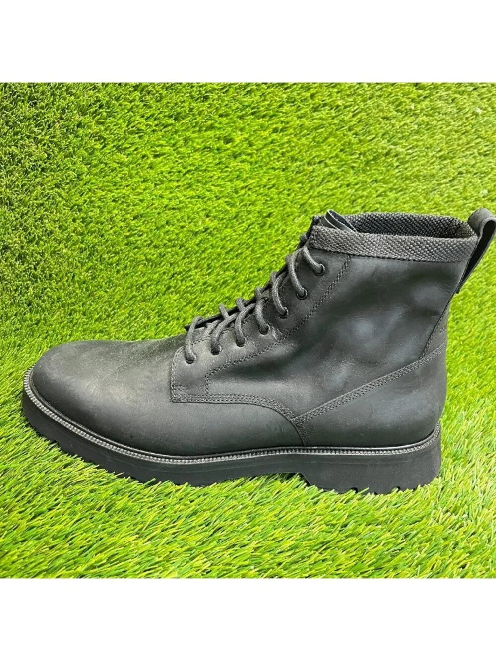 Cole Haan American Classic Mens Size 13 Black Outdoor Plain Toe Waterproof Boots